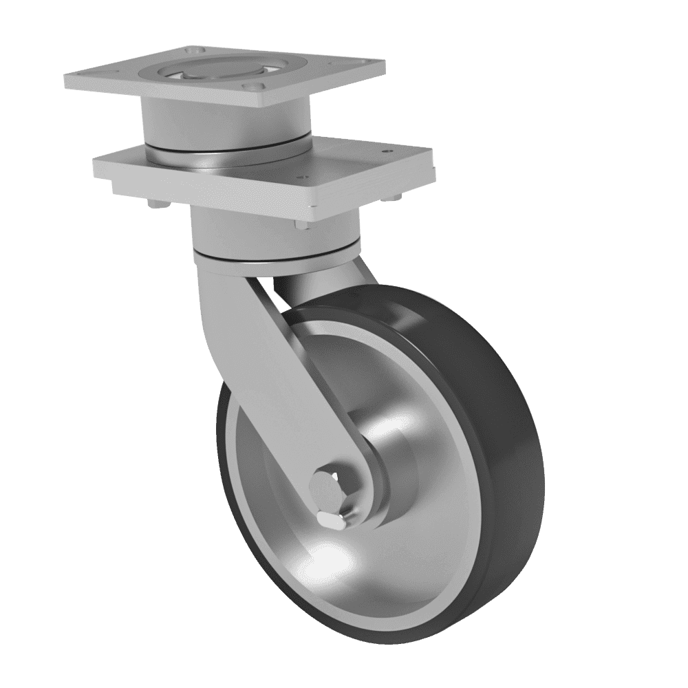 12x3 T/R-95 Polyurethane Swivel On Swivel (SoS) Caster