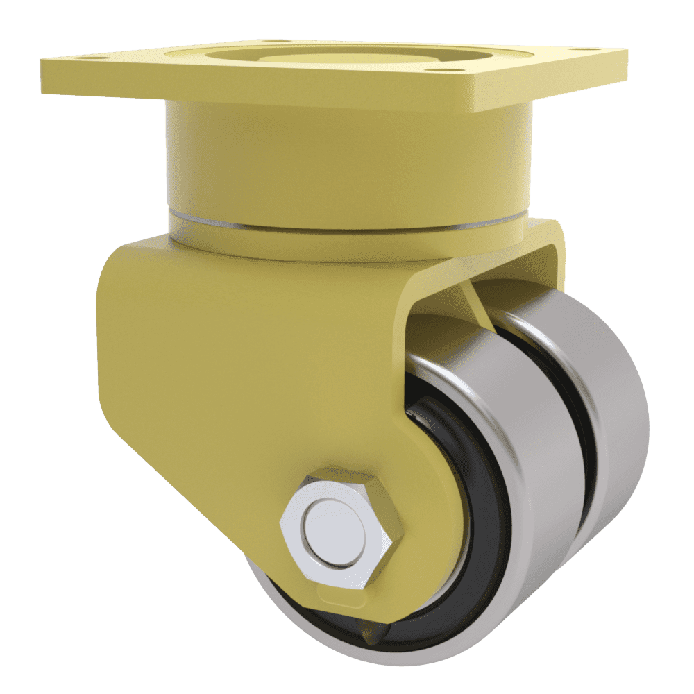 8x4 Dual Wheel H.D. Forged Steel Swivel Caster