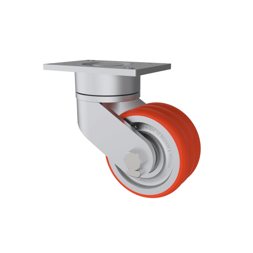12x3 TWERGO T/R Polyurethane Swivel Caster