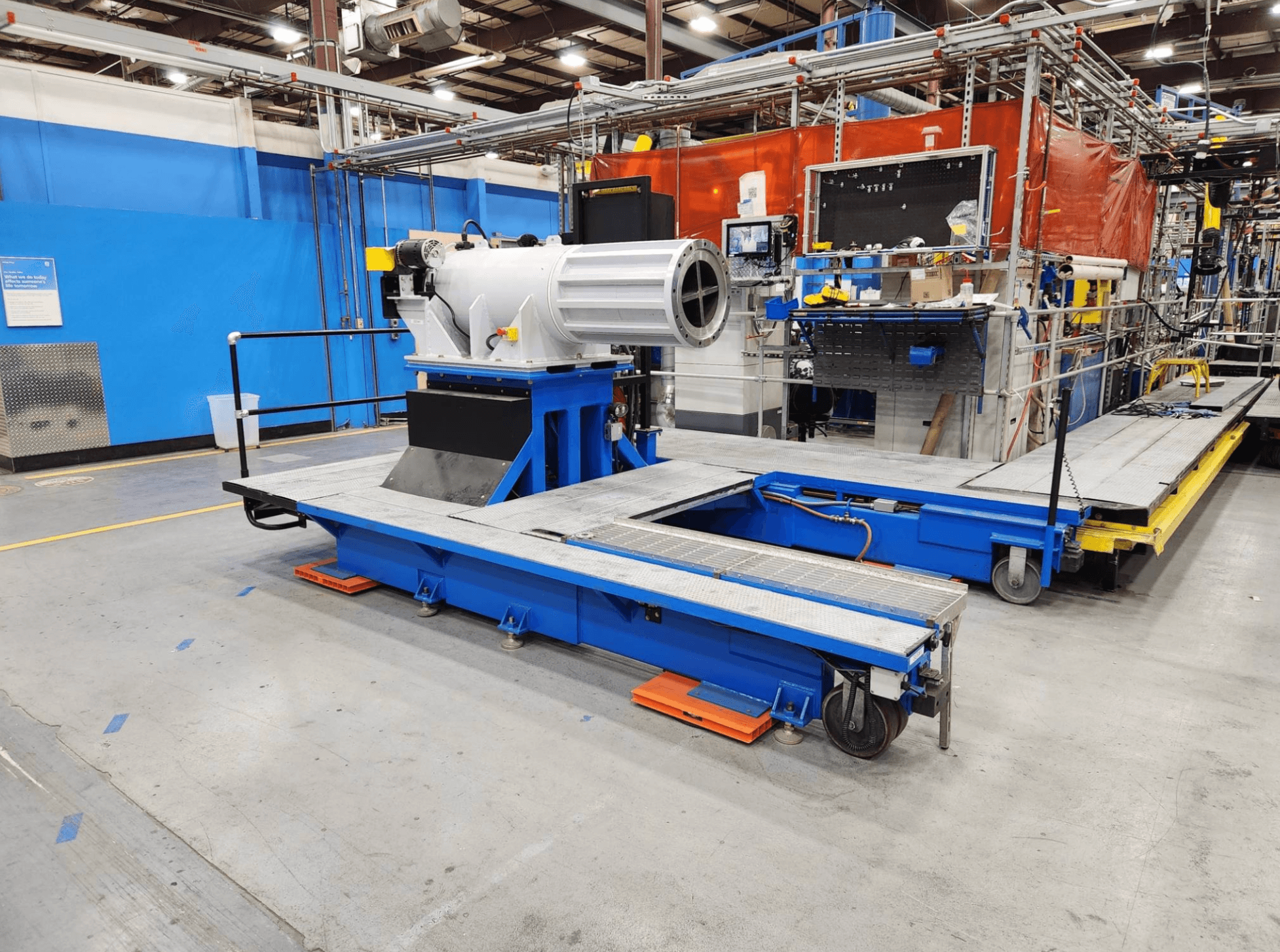 The Phillips Switch From Air Bearing Carts to Absolute Handling Control.