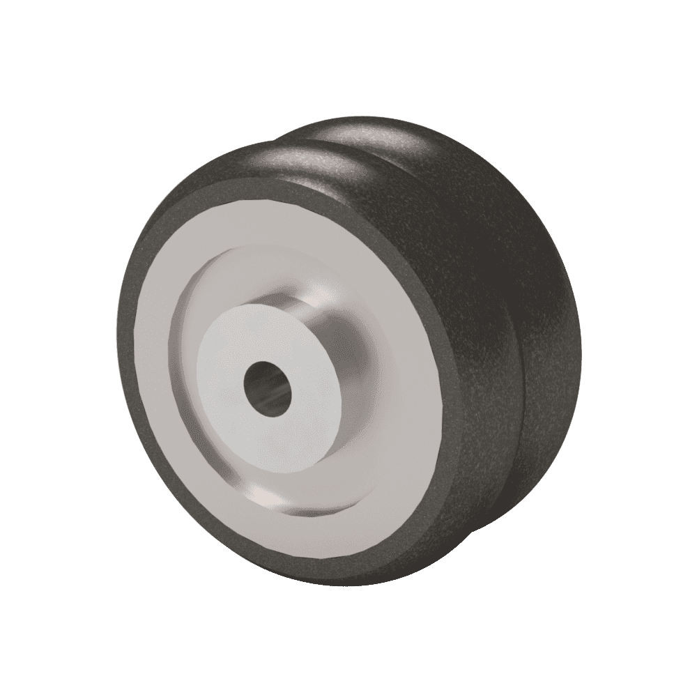 5x2 TWERGO T/R-95 Polyurethane Caster Wheel