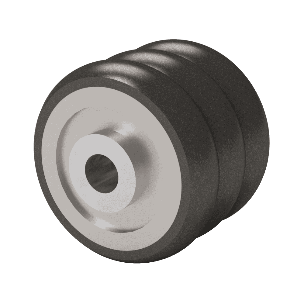 5x3 TWERGO T/R-95 Polyurethane Caster Wheel
