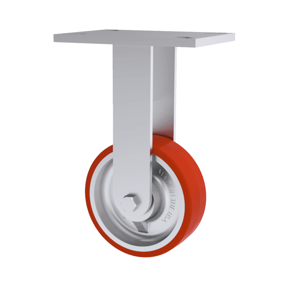 10x2 T/R Polyurethane Rigid Caster