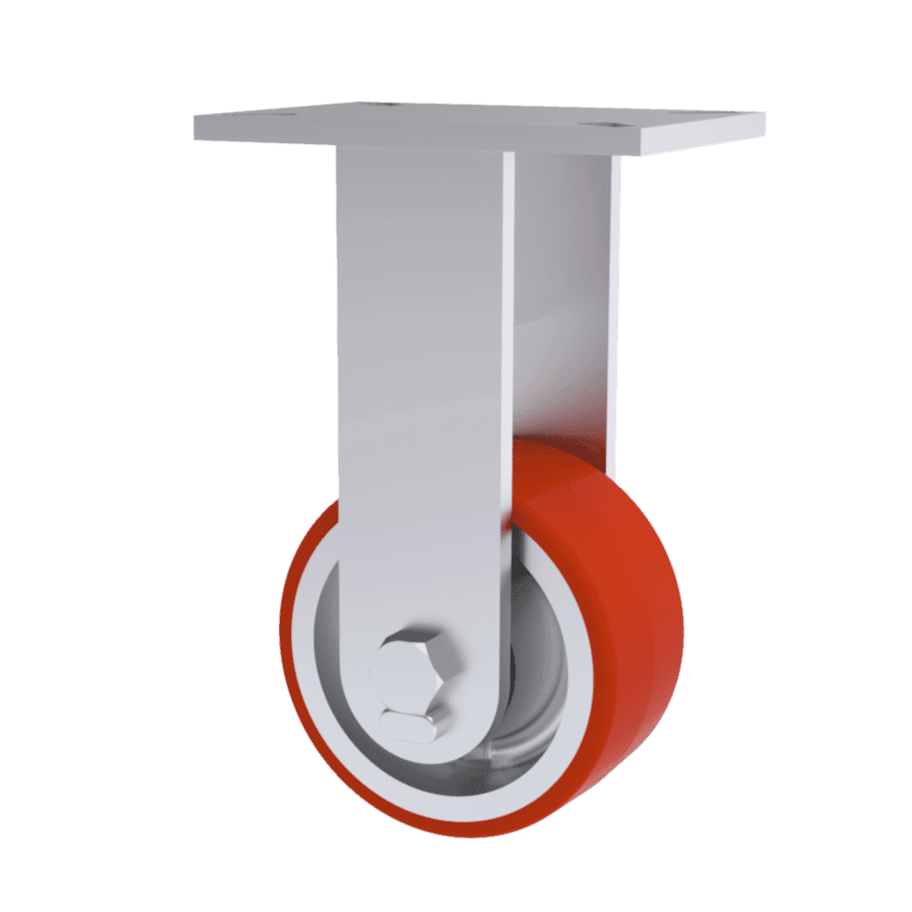 8x3 T/R Polyurethane Rigid Caster