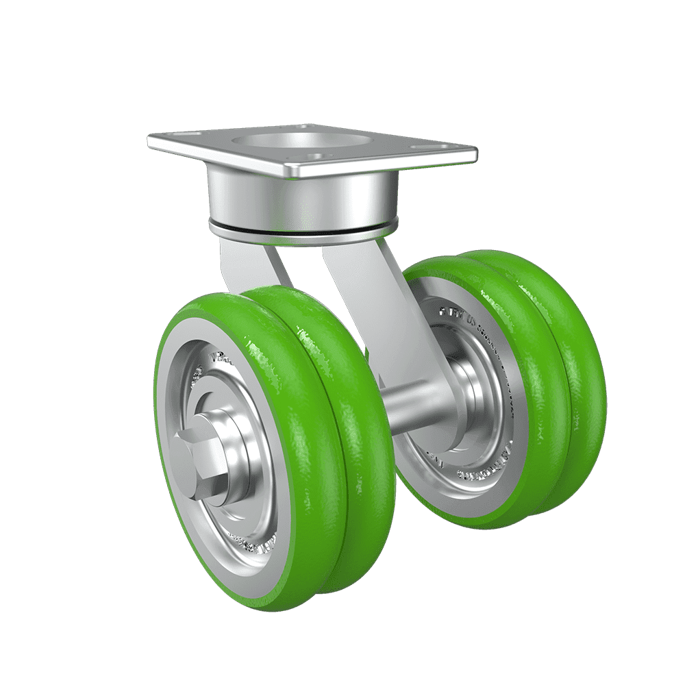8x2 TWERGO Xtreme ErgoTread Swivel Caster