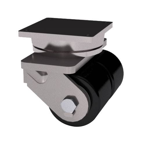 6x5 Dual Wheel H.D. Standard Polyurethane Swivel Caster