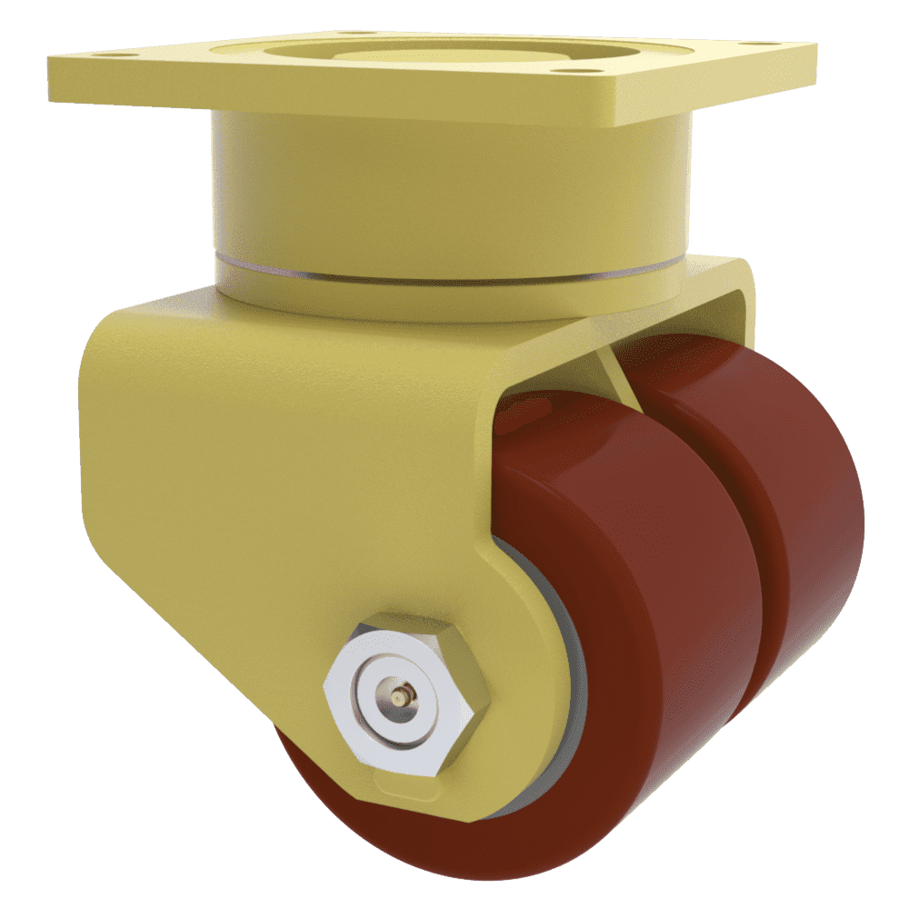 10x5 Dual Wheel H.D. Standard Polyurethane Swivel Caster