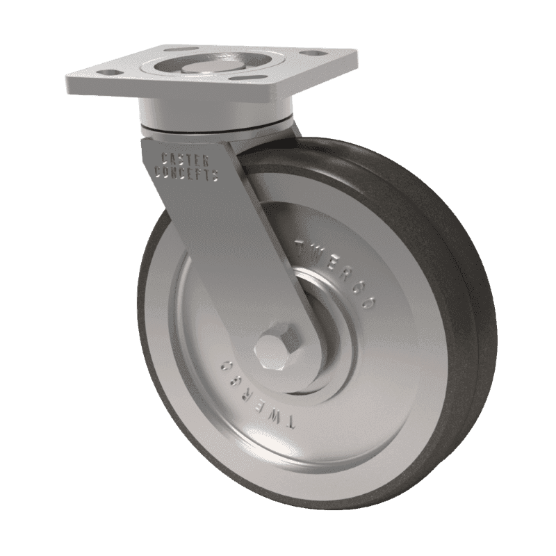 4x2 TWERGO T/R-95 Polyurethane Swivel Caster