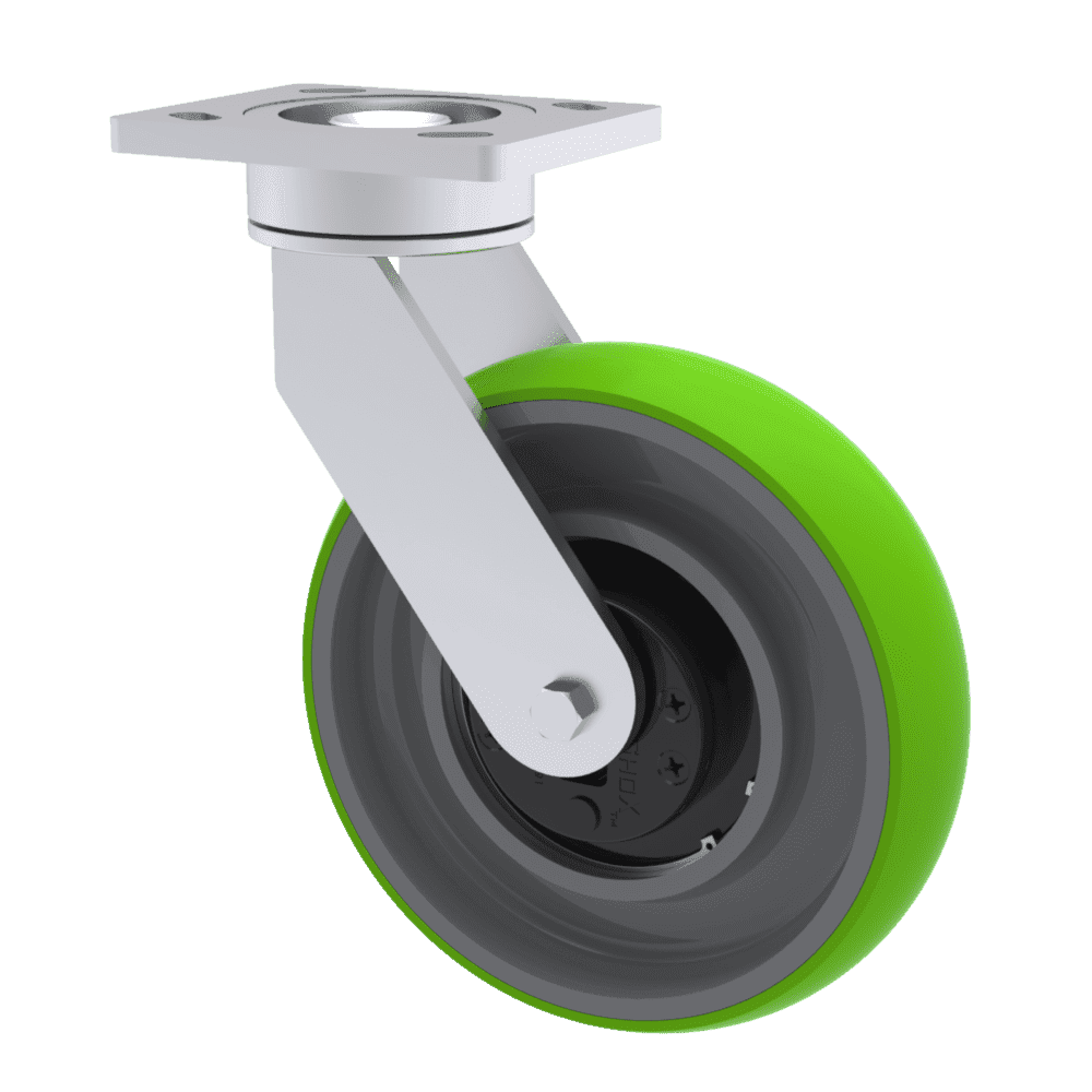 8x2 CasterShoX ErgoTread Swivel Caster