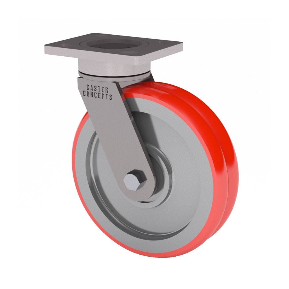 5x2 TWERGO T/R Polyurethane Swivel Caster