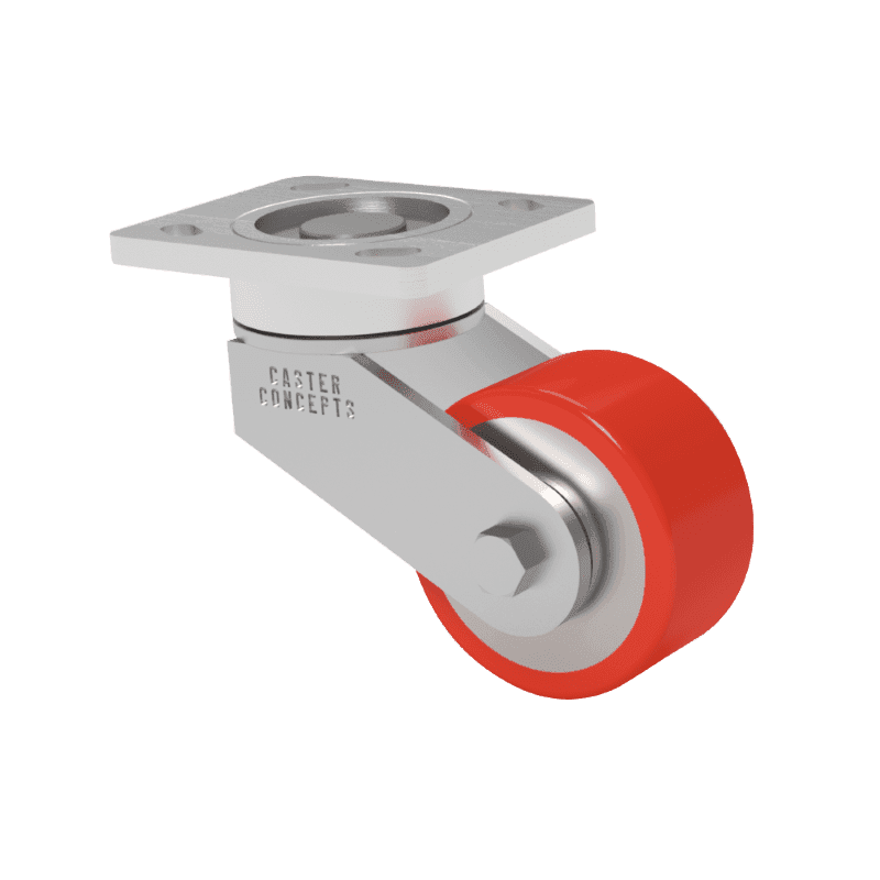 8x2 T/R Polyurethane Swivel Caster