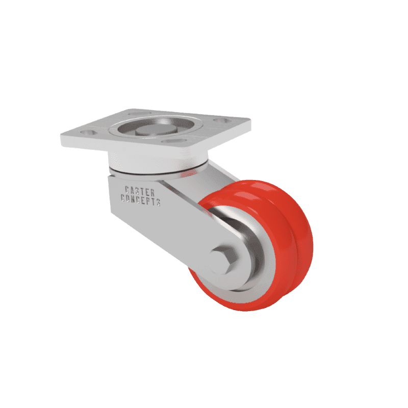 5x2 TWERGO T/R Polyurethane Swivel Caster