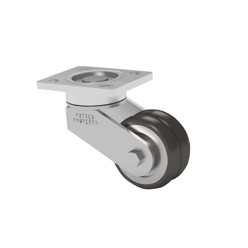 4x2 TWERGO T/R-95 Polyurethane Swivel Caster