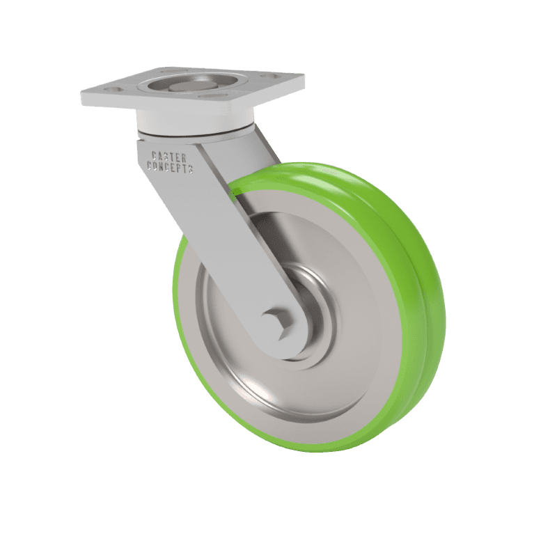 6x2 TWERGO ErgoTread Swivel Caster