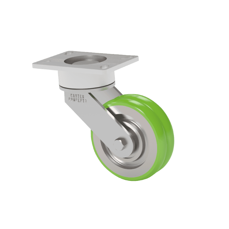 6x2 TWERGO ErgoTread Swivel Caster