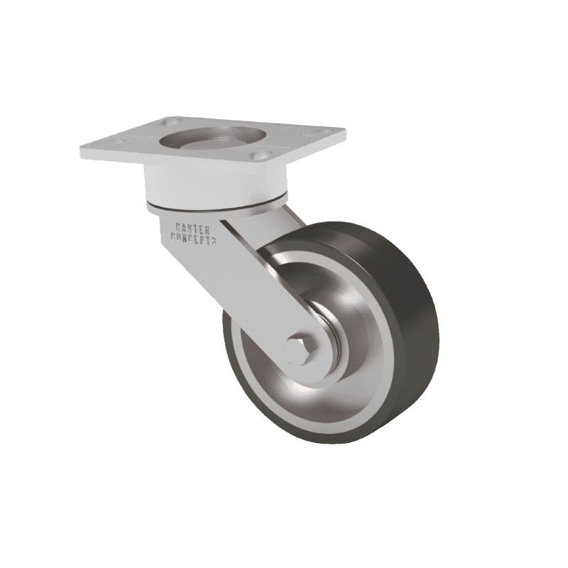 6x2 T/R-95 Polyurethane Maintenance Free Swivel Caster