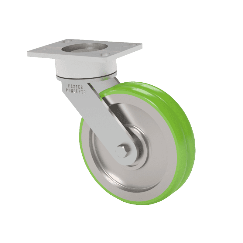 8x2 TWERGO ErgoTread Swivel Caster