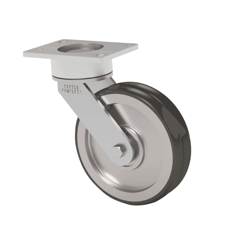 8x2 TWERGO T/R-95 Polyurethane Swivel Caster