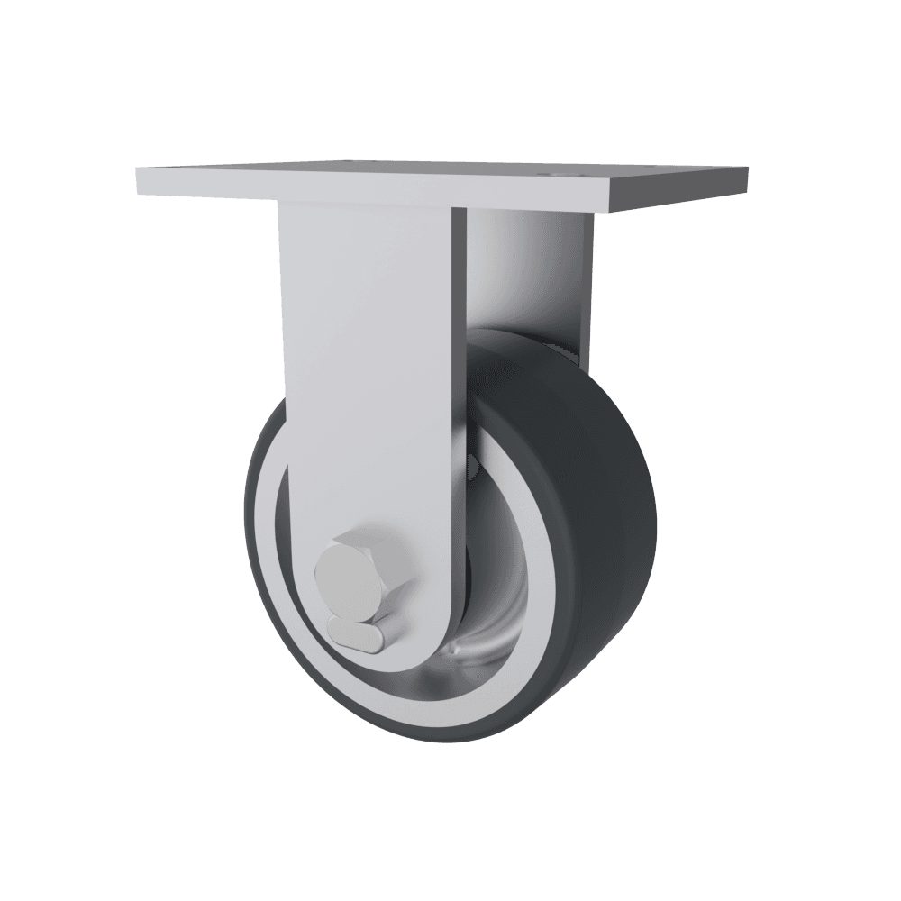 6x3 T/R-95 Polyurethane Rigid Caster