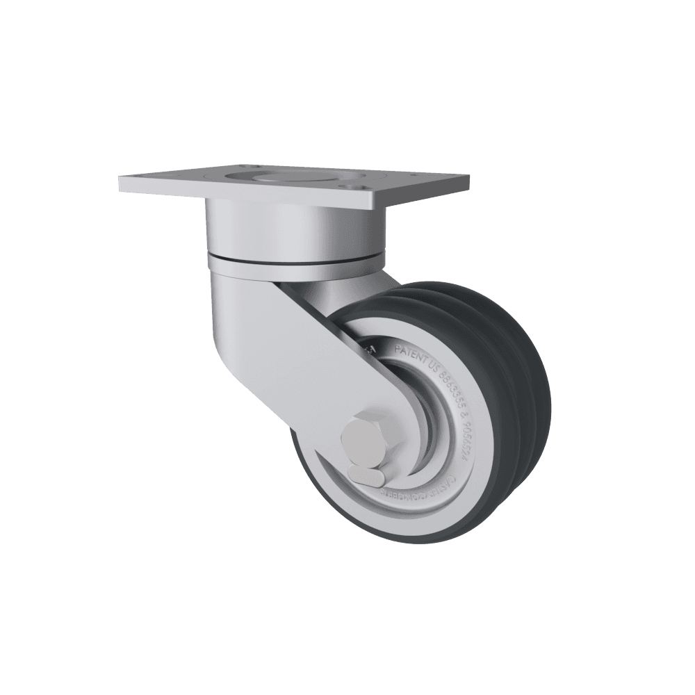 10x3 TWERGO T/R-95 Polyurethane Swivel Caster