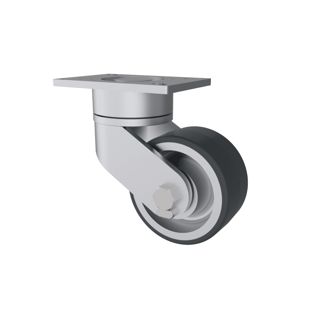 12x3 T/R-95 Polyurethane Maintenance Free Swivel Caster