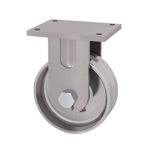 8x3 V-Groove Forged Steel Rigid Caster