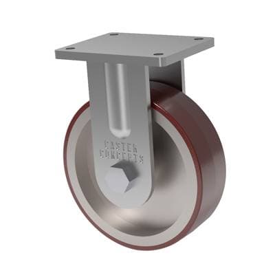 8x4 Standard Polyurethane Rigid Caster