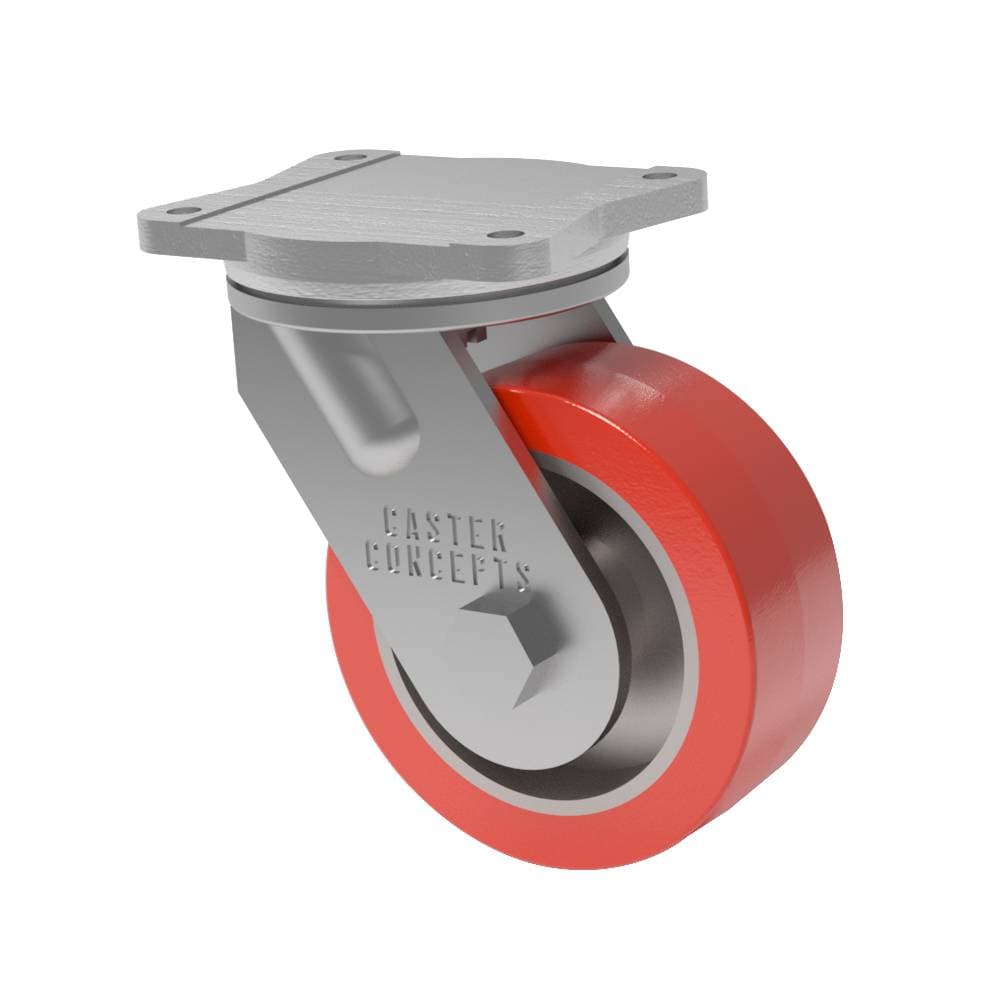 12x3 H.D. T/R Polyurethane Swivel Caster