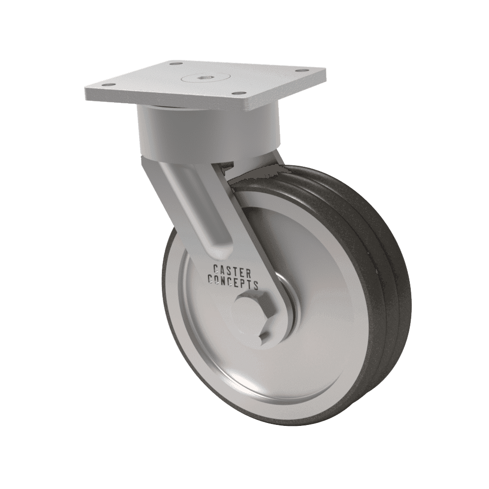 12x3 TWERGO T/R-95 Polyurethane Swivel Caster