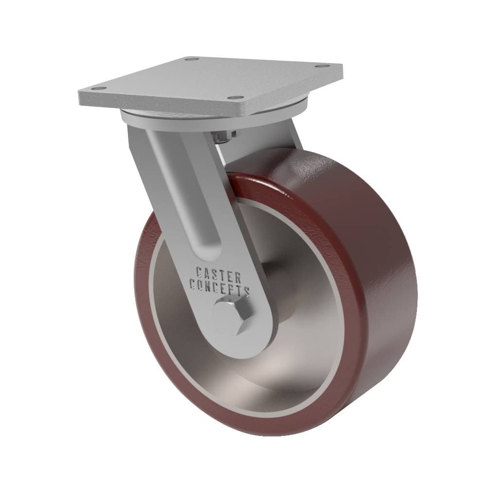 10x5 H.D. Standard Polyurethane Swivel Caster