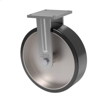 10x5 H.D. Hard Polyurethane (70D) Rigid Caster