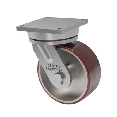 8x4 Standard Polyurethane Swivel Caster