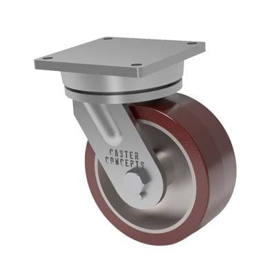 12x4 H.D. Standard Polyurethane Swivel Caster