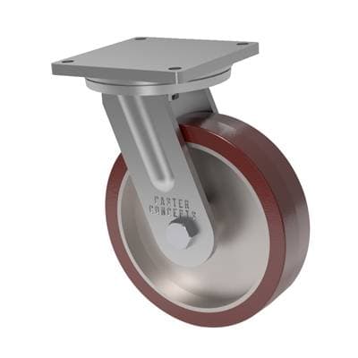12x3 H.D. Standard Polyurethane Swivel Caster