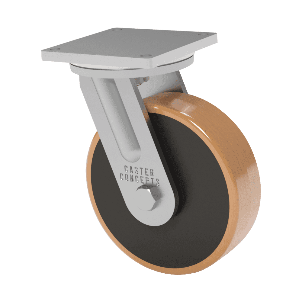 12x3.5 Laminated Phenolic Swivel Caster