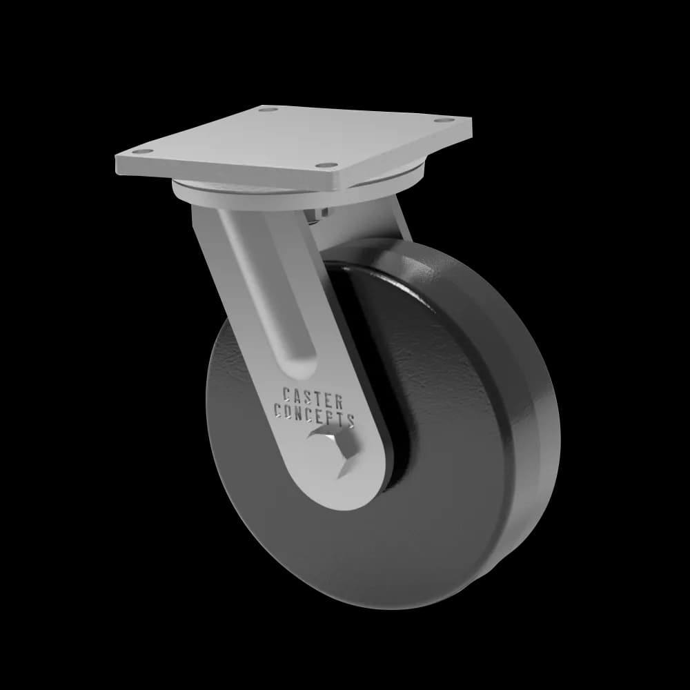 12x3.5 Laminated Phenolic Swivel Caster