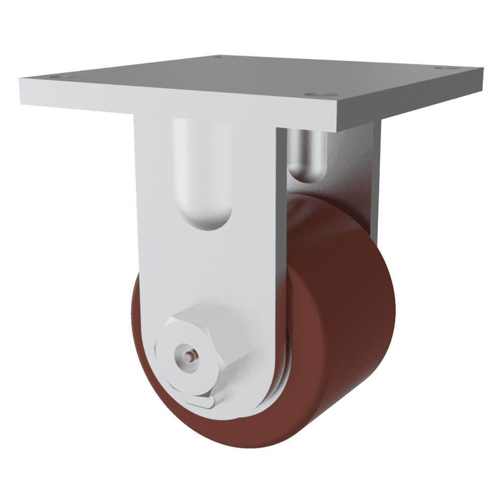8x4 Standard Polyurethane Rigid Caster