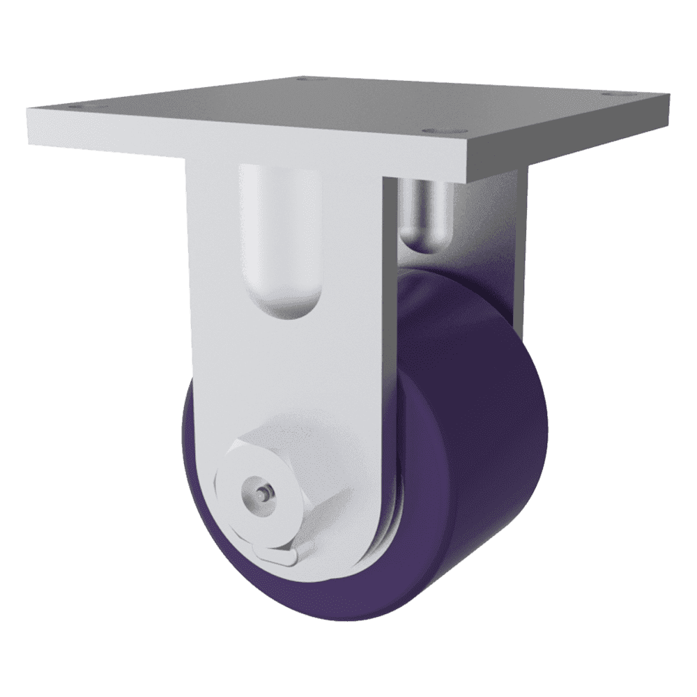 10x4 H.D. HPPT Polyurethane Rigid Caster