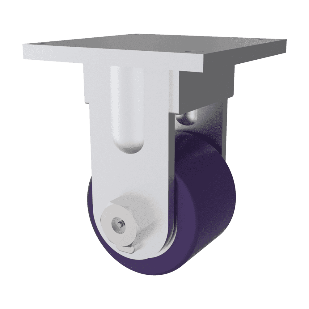 6x4 H.D. HPPT Polyurethane Rigid Caster