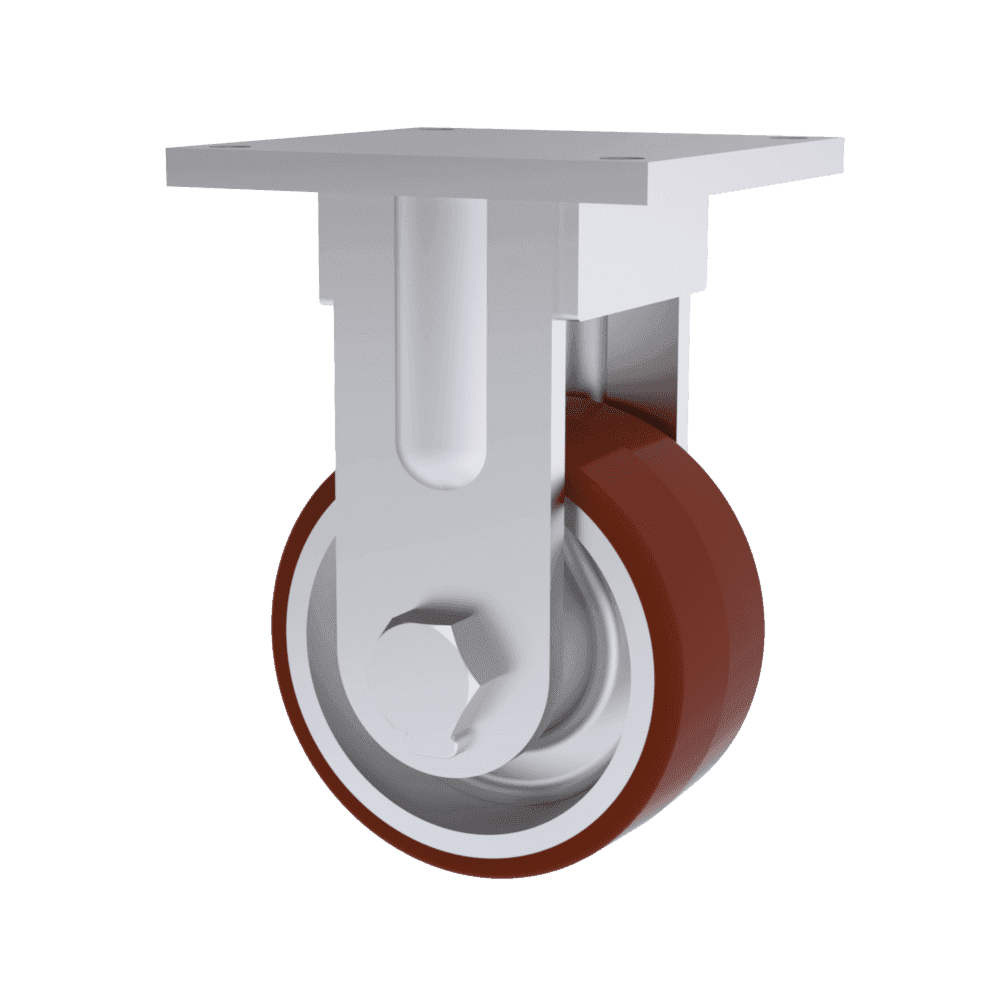 8x4 Standard Polyurethane Rigid Caster
