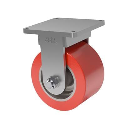 18x9 H.D. Soft Polyurethane Rigid Caster