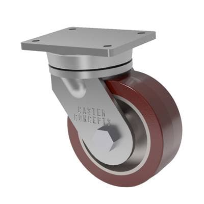12x4 H.D. Standard Polyurethane Swivel Caster