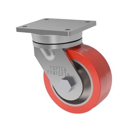 10x3 H.D. T/R Polyurethane Swivel Caster