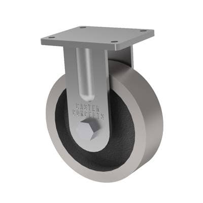 10x3 H.D. Forged Steel Rigid Caster