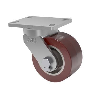 6x3 T/R Polyurethane Swivel Caster