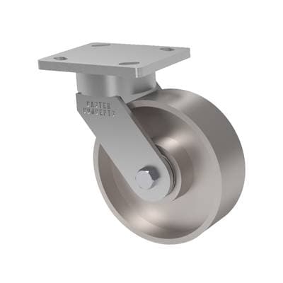 4x2 Cast Iron Swivel Caster