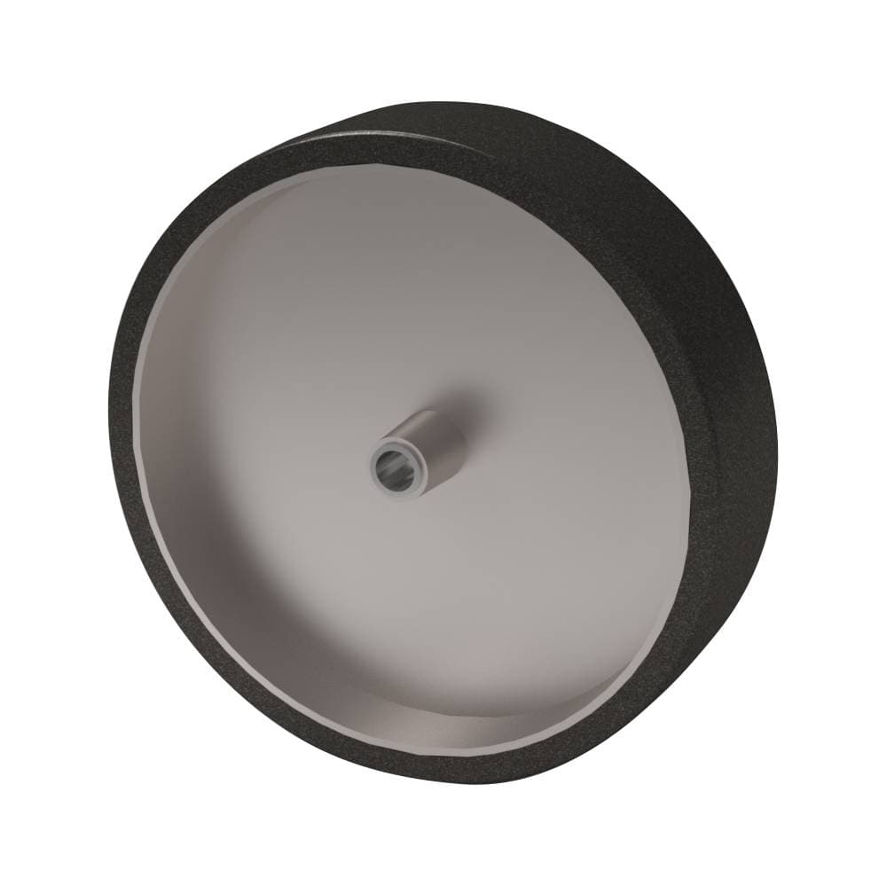 16x4 Mold On Rubber Caster Wheel