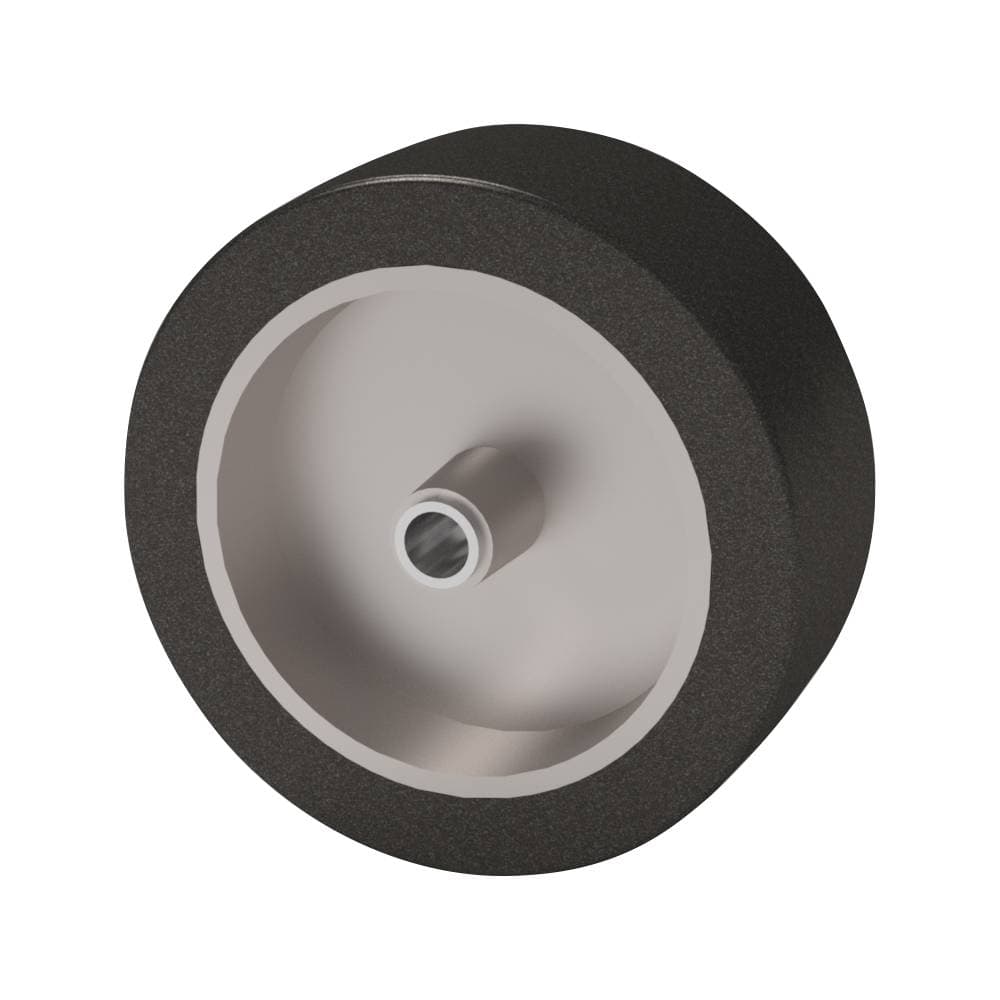 8x3 Mold On Rubber Caster Wheel
