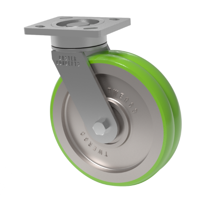 55 Series Caster With Twergo Wheel