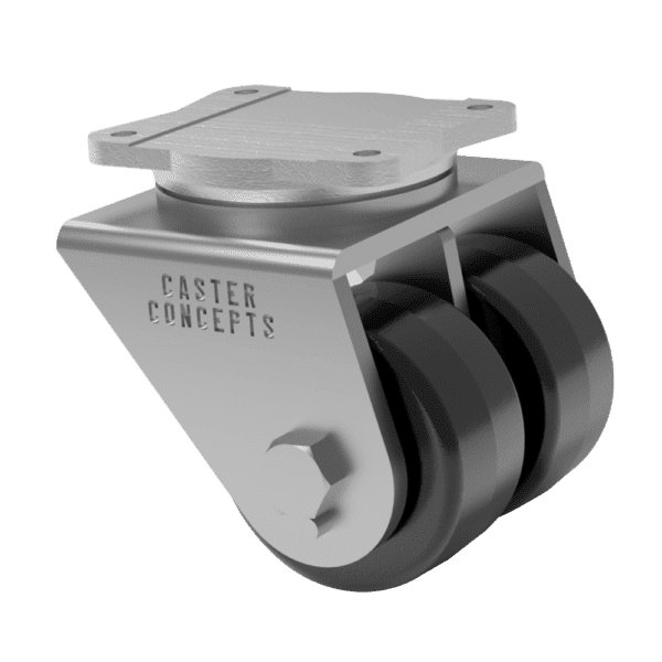 8x3 Dual Wheel Phenolic Resin Swivel Caster